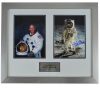 Buzz Aldrin Framed Signed Photo Display