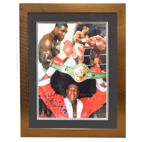 Frank Bruno Framed Signed Photo - Autograph It Now