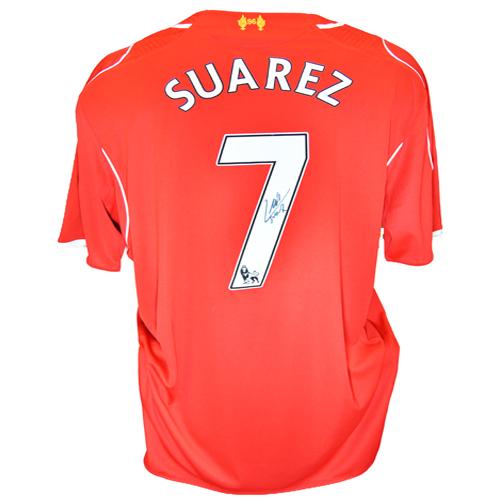 suarez liverpool shirt